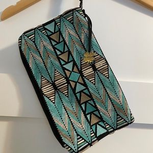 Lucky Brand Blue Clutch